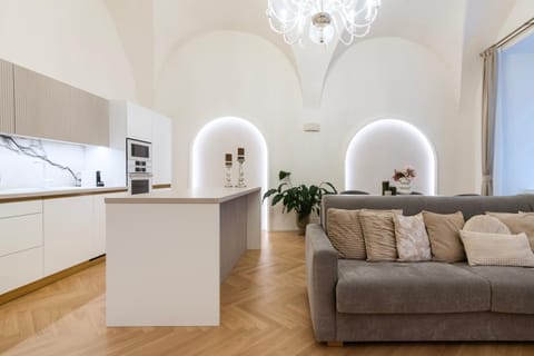 Kitchen or kitchenette, Living room