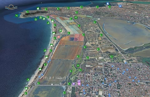 Natural landscape, Bird's eye view, Beach, Sea view, Entertainment