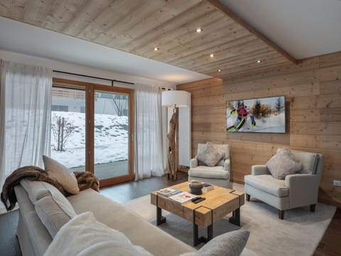 Appartement spacieux à Megève, 3 ch, près des pistes, parking privé - FR-1-569-139 Apartment in Megève