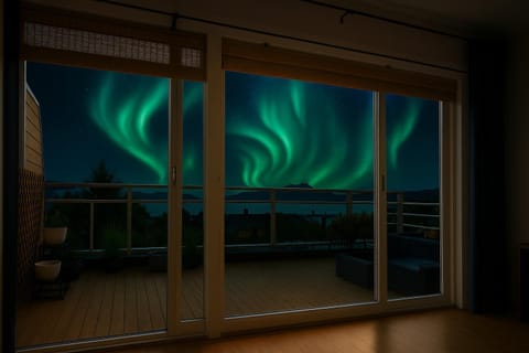 Arctic Homestay with Northern light view room Vacation rental in Tromso