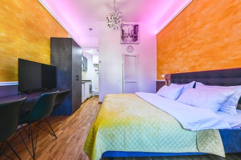 Living room, Bedroom