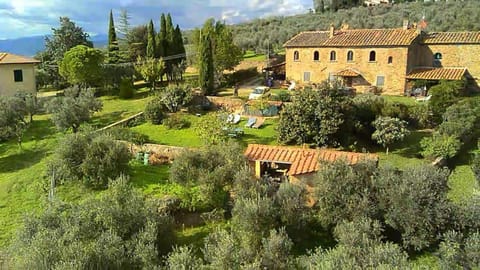 Property building, Natural landscape, Bird's eye view, Garden, Garden view, Mountain view