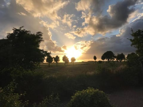Natural landscape, Sunset