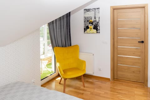 Seating area, Bedroom