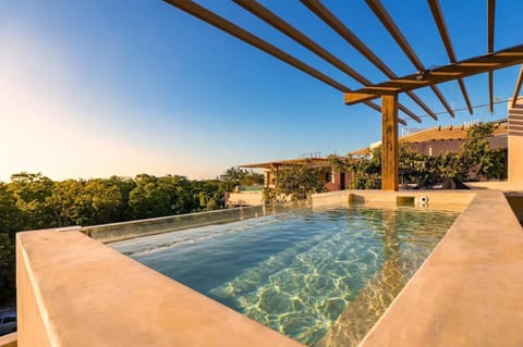 Natural landscape, Pool view, Swimming pool