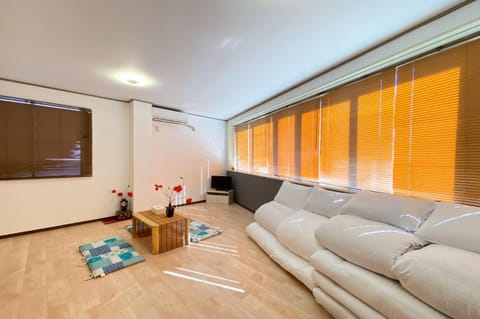 Living room, air conditioner