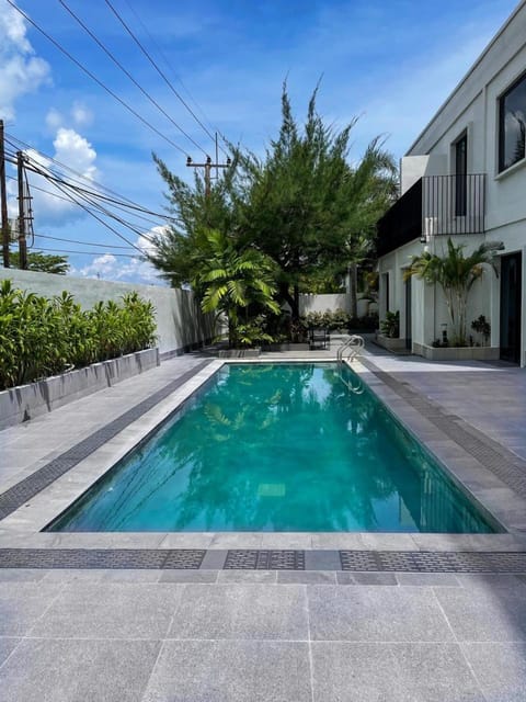 Property building, Pool view, Swimming pool