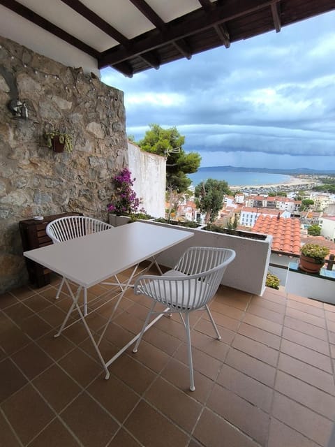 View (from property/room), Balcony/Terrace, Sea view