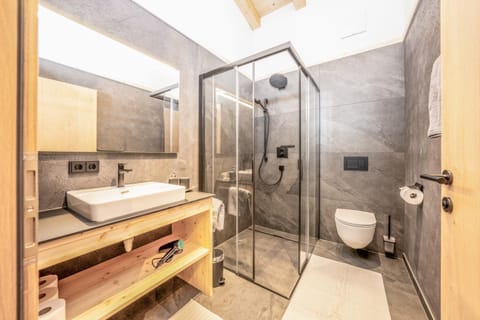 Shower, Toilet, Bathroom, towels