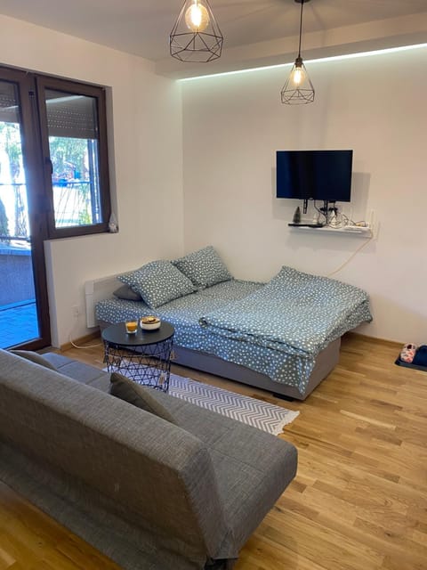 Bed, TV and multimedia, Seating area