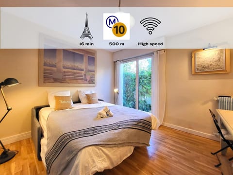 Bedroom, Garden view
