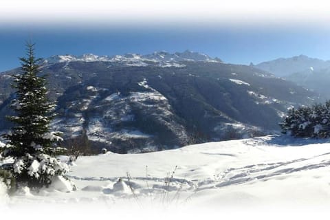 Natural landscape, Winter, Mountain view