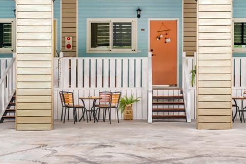 Property building, Patio