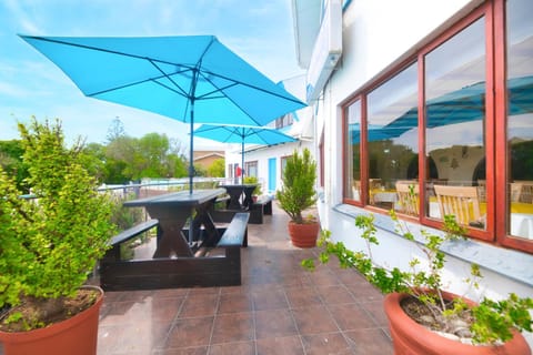 Property building, Patio