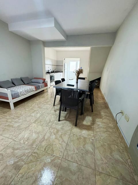Bed, Kitchen or kitchenette, Living room, Seating area