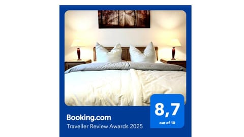 Bed, Photo of the whole room, Bedroom, Certificate/Award, Certificate/Award