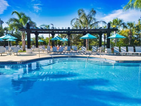 VistaCay Balcony near Pool Convention Ctr iDrive House in Highlands Reserve