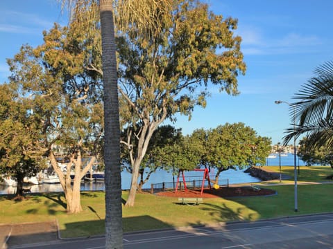Children play ground, Garden, River view