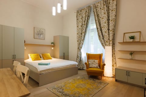 Bed, Photo of the whole room, Bedroom, wardrobe