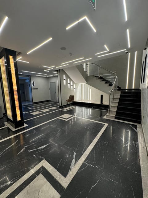 Property building, elevator