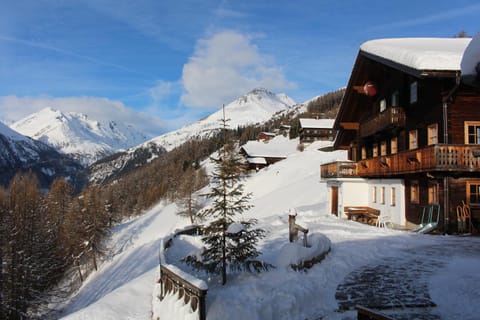 Property building, Natural landscape, Winter, Mountain view