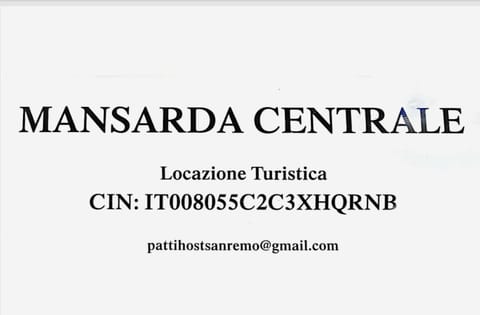 Mansarda Centrale Apartment in Sanremo