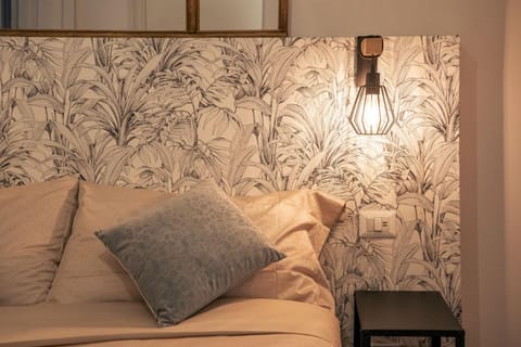 Bed, Decorative detail, Bedroom