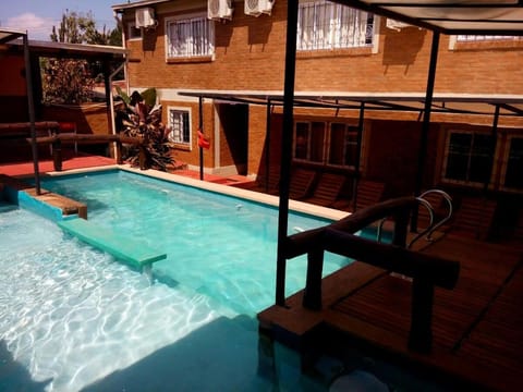 Property building, Patio, View (from property/room), Pool view, Swimming pool, Swimming pool