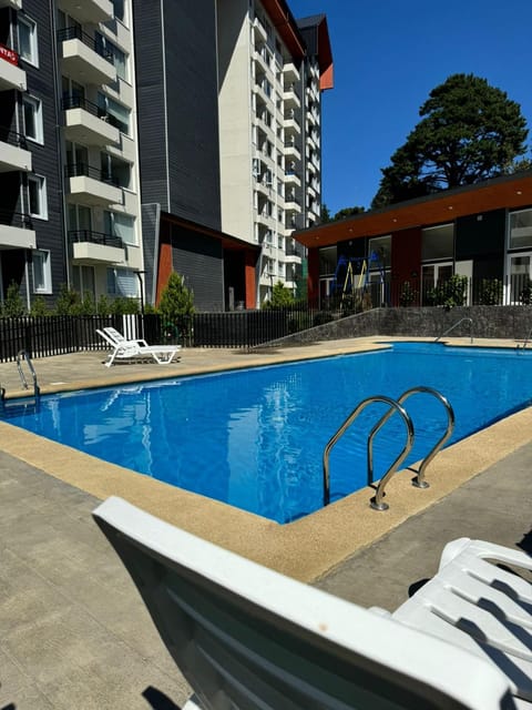 Property building, Pool view, Swimming pool