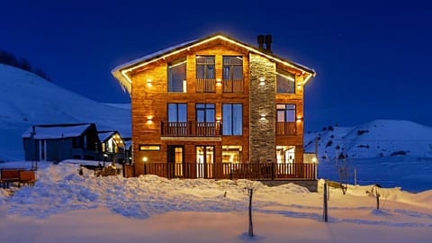 Property building, Night, Natural landscape