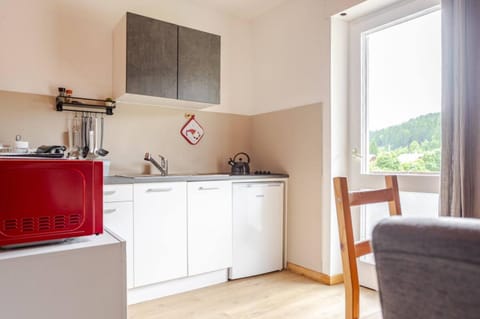 Kitchen or kitchenette, Dining area, stove