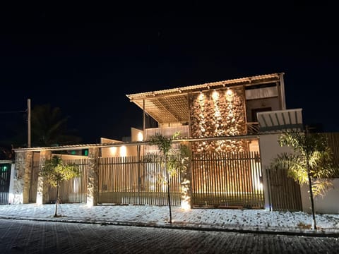 Property building, Facade/entrance, Day, Night