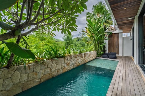 Natural landscape, Seating area, Pool view, Swimming pool