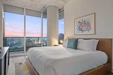 View (from property/room), Balcony/Terrace, Photo of the whole room, Bedroom