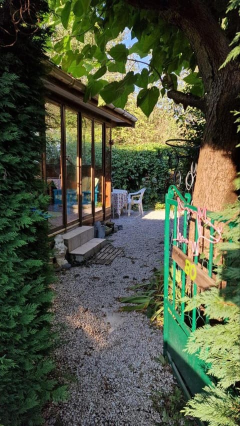 Property building, Garden view