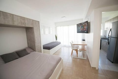 Bed, TV and multimedia