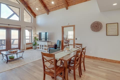 Spacious Harrison Vacation Rental with Deck and Views! House in Arkansas