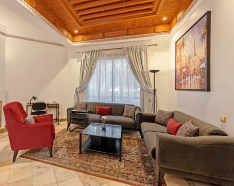 Property building, Living room, Seating area