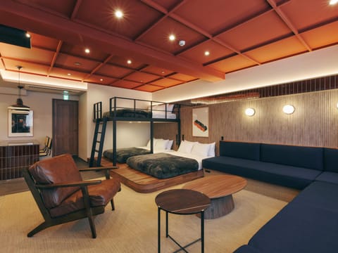Living room, Bedroom
