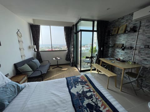 Balcony/Terrace, Living room, Dining area, Sea view