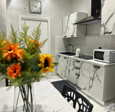 Kitchen or kitchenette, minibar