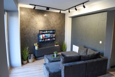 Bed, TV and multimedia, Living room