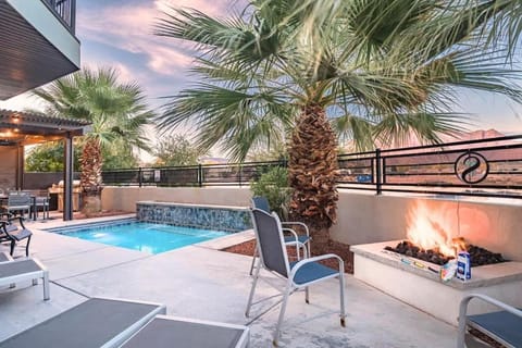 31| Pool Palace in St George with Snow Canyon View House in Santa Clara