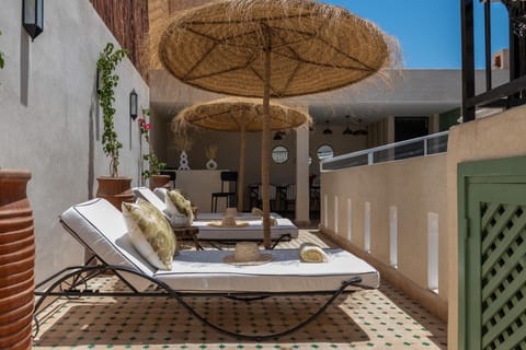 Patio, Patio, Balcony/Terrace, Balcony/Terrace, Pool view, Pool view, Swimming pool, Swimming pool, sunbed, towels, towels