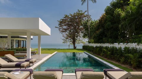 Day, Sea view, Swimming pool, sunbed