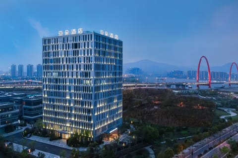 Property building, Night, City view