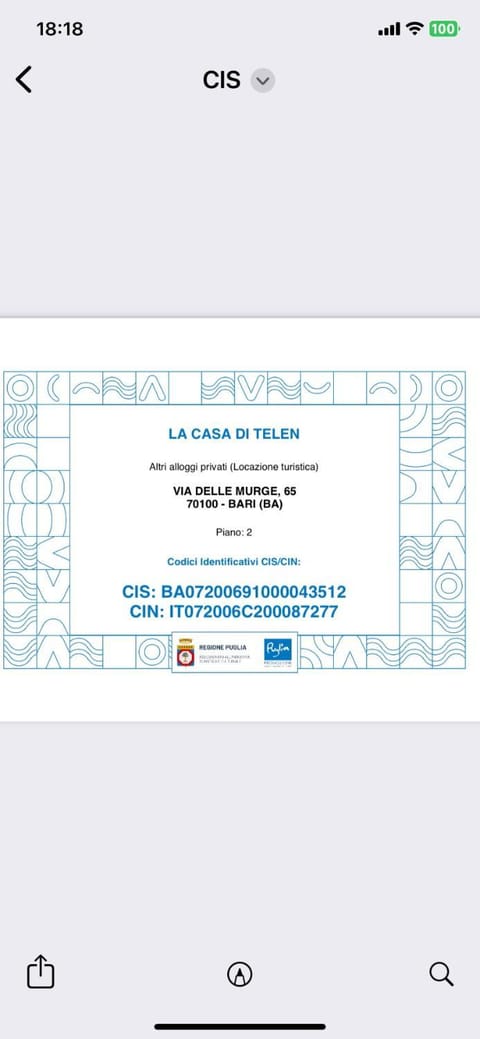 La casa di Telen zona Policlinico Oncologico e Villa de Grecis Apartment in Bari