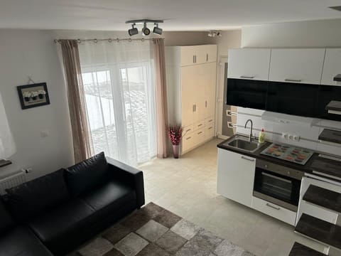 Kitchen or kitchenette, Living room