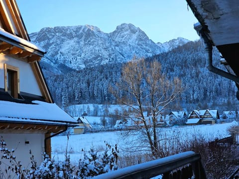 Natural landscape, Winter, Mountain view