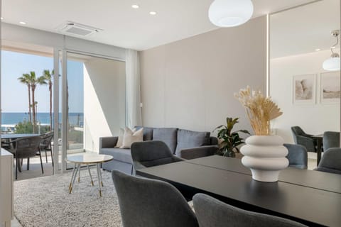 Natural landscape, Living room, Seating area, Sea view